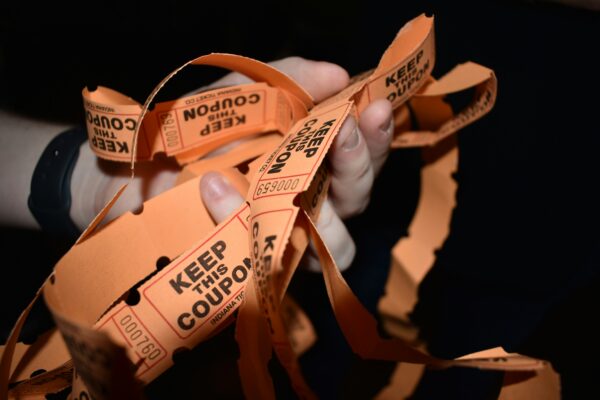 50/50 Raffle - 5 Tickets